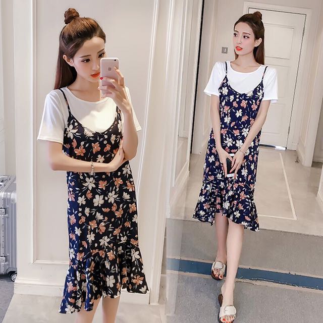 dress with inner top