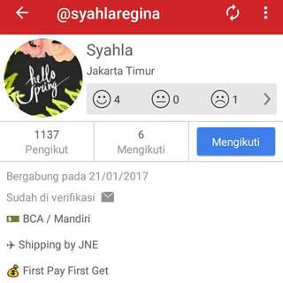 PENIPU !! REKENING MANDIRI AN. AVI AZZAHRA NO REK. 1560007372230