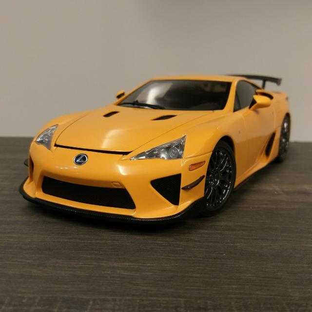 オンラインでの最低価格 オートアート 1/18 レクサスLFA ニュルブルクリンクパッケージ オレンジ - おもちゃ