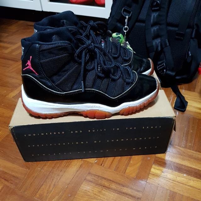 1996 Og Jordan 11 Breds, Men's Fashion, Footwear, Sneakers on Carousell
