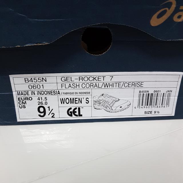 asics women's gel rocket