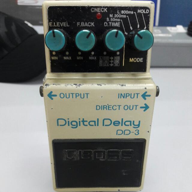 BOSS DD3 Digital Delay, Hobbies & Toys, Music & Media, Musical