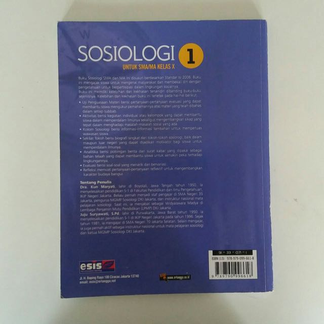 Download Buku Sosiologi Kelas 10 Kun Maryati Info Terkait Buku