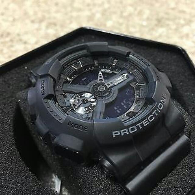 g shock watches matte black