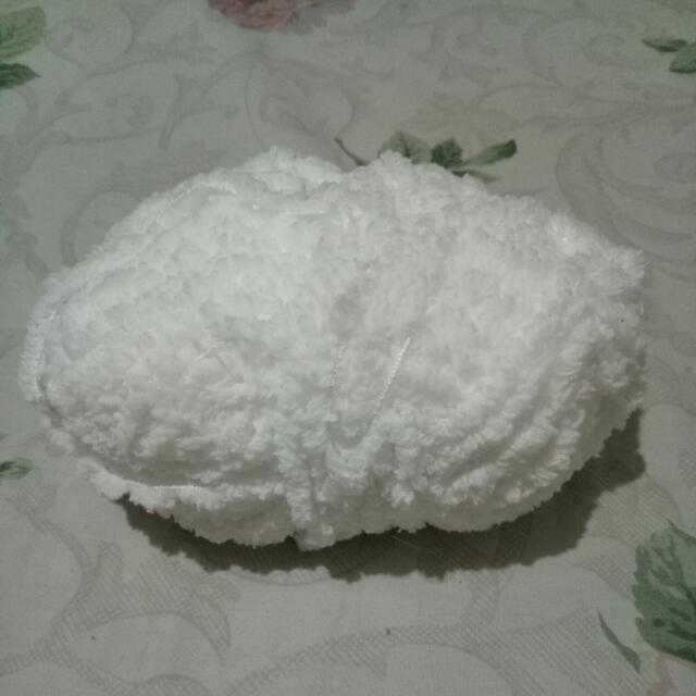 Crochet Knitting Fairy Floss Yarn White, Hobbies & Toys, Stationary