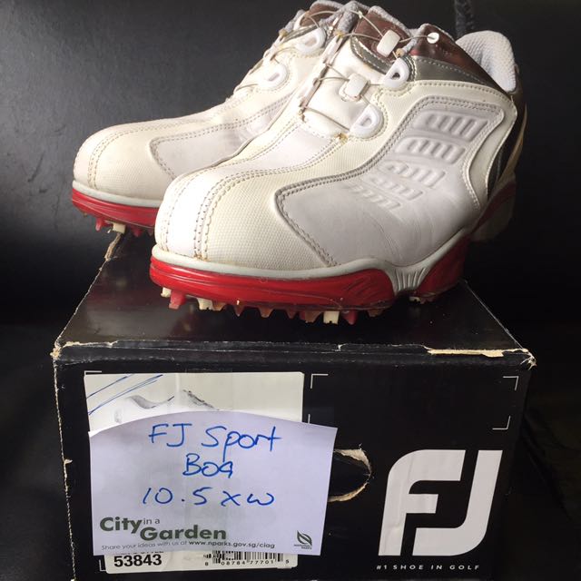 FJ FOOTJOY SPORT GOLF SHOES WITH BOA LACING SZ 10.5 XW, Sports