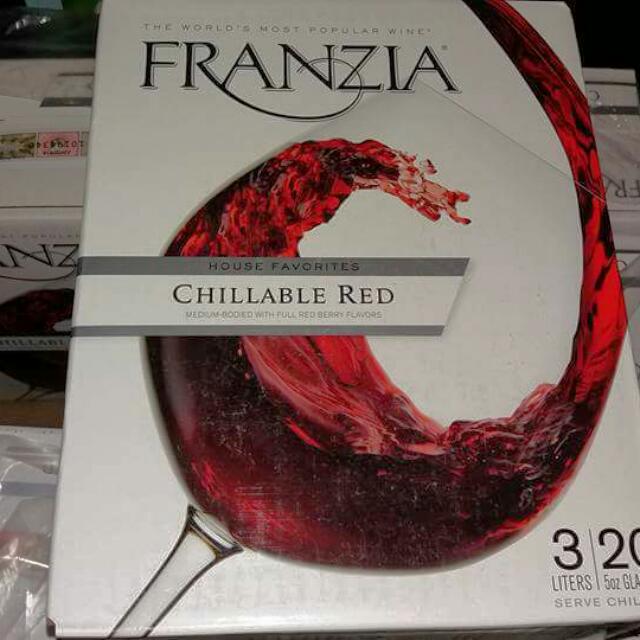 franzia red wine price