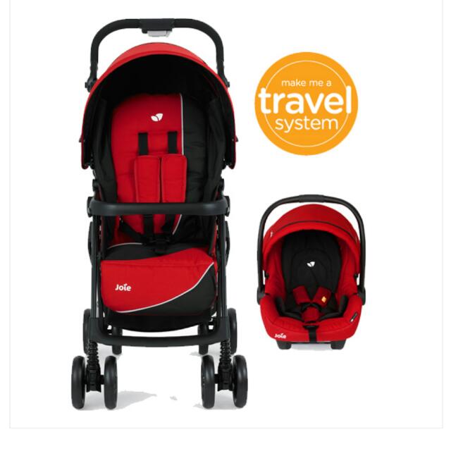 joie aire step lx travel system