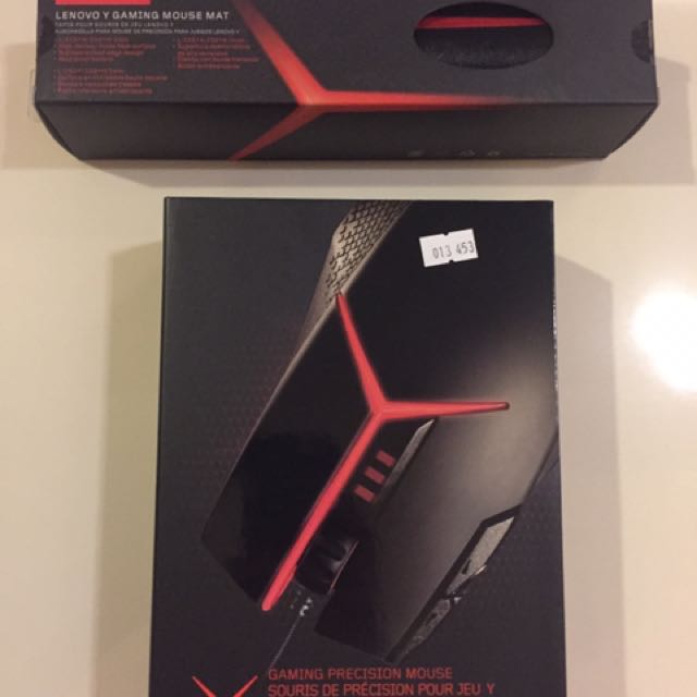 Lenovo Y Series Gaming Mouse Mouse Pad Electronics Computer Parts Accessories On Carousell