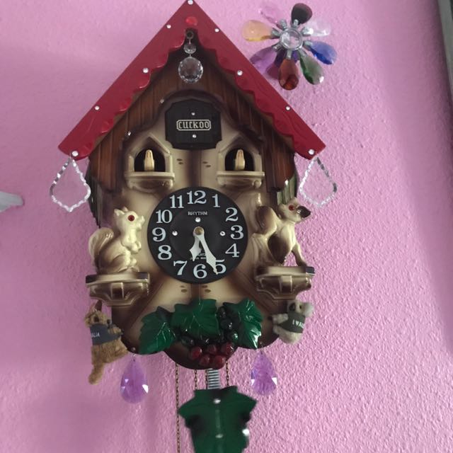 Rhythm Cuckoo Clock Furniture Home Decor on Carousell