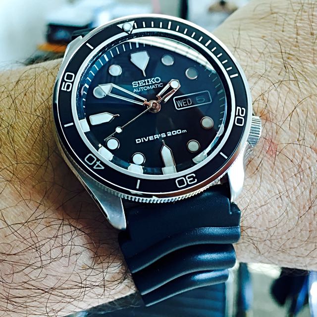 seiko dive watch mods