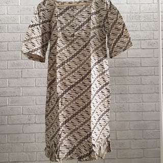 batik lawas dress