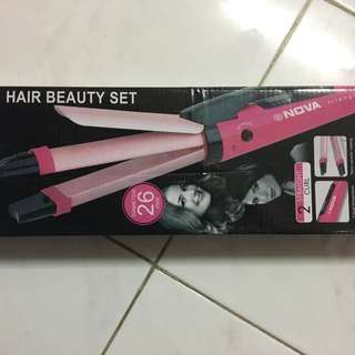 Catok Nova 2 In 1 (curler and Straightener)