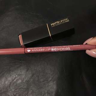 Annabelle Lipliner & Lipstick