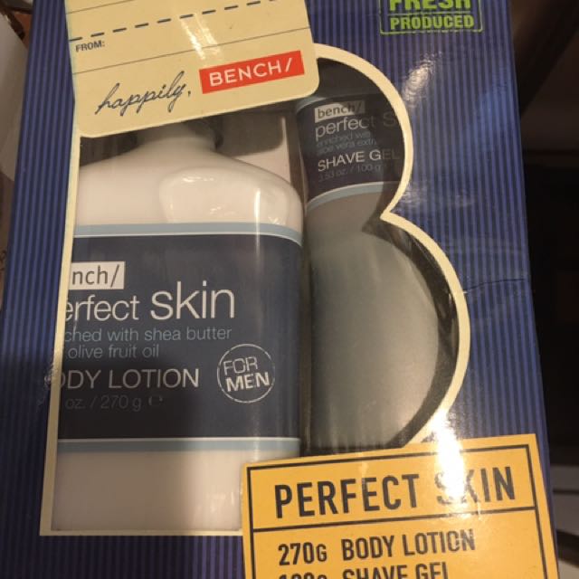 1 Bench Body Lotion And 1 Bench Shave Gel On Carousell