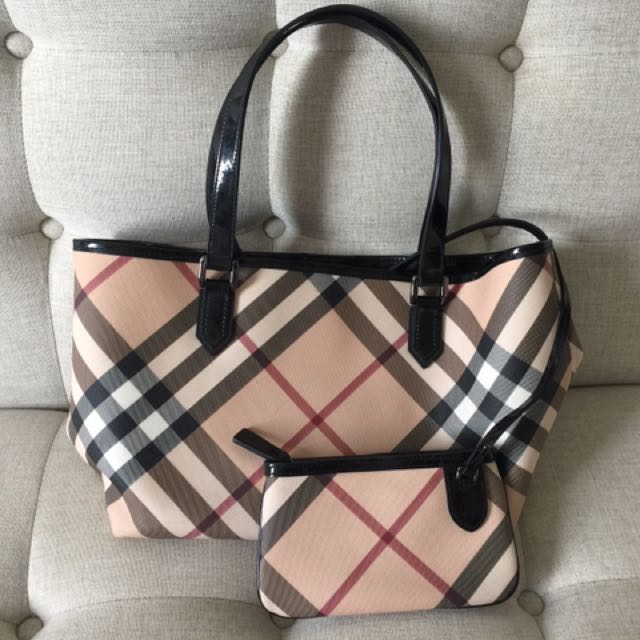 Authentic Burberry neverfull Bag 