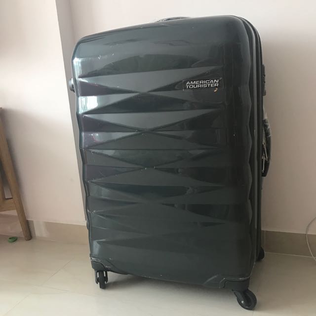 american tourister crystalite spinner