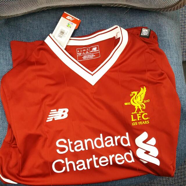 liverpool jersey size