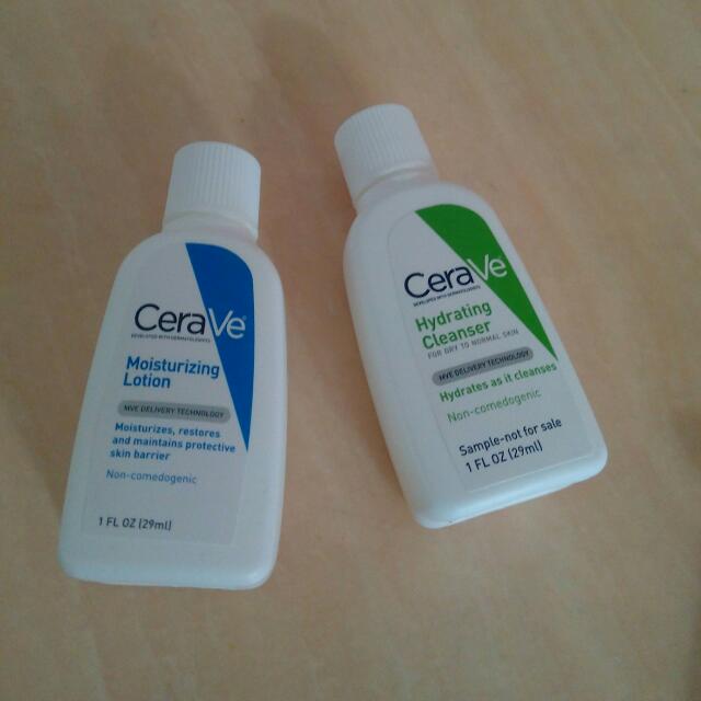 cerave moisturizer and cleanser
