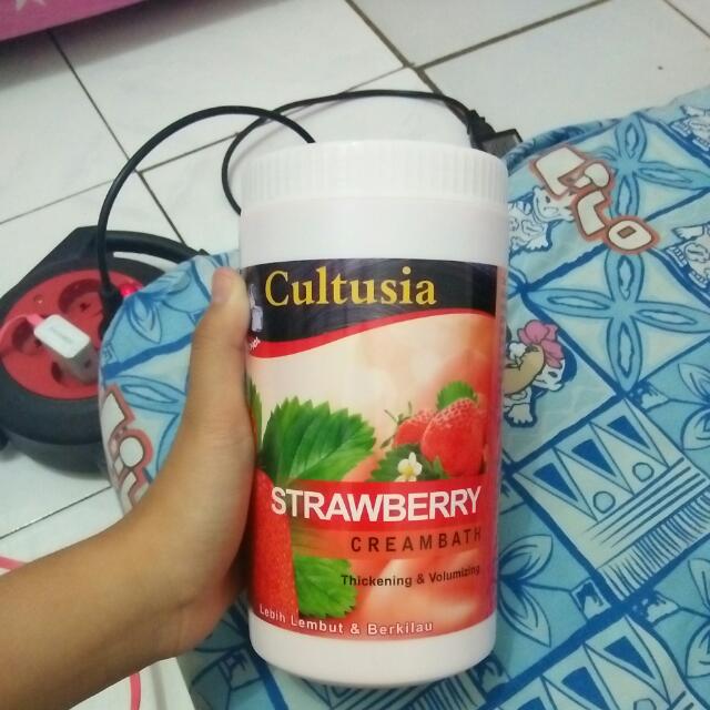Creambath Cultusia Ice Cool Kesehatan Kecantikan Perawatan Rambut Di Carousell 3 manfaat penggunaan strawberry sebagai masker rambut. creambath cultusia ice cool