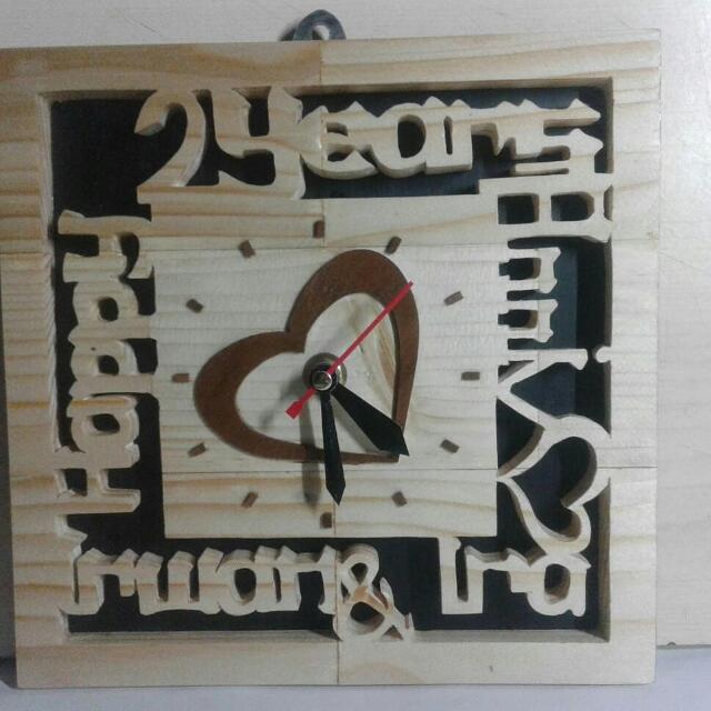 Kado Unik Jam Kayu Unik Design Craft Handmade Goods