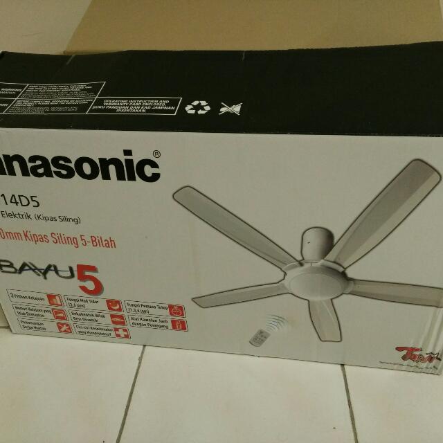 Kipas Panasonic Bayu 5 Electronics Others On Carousell