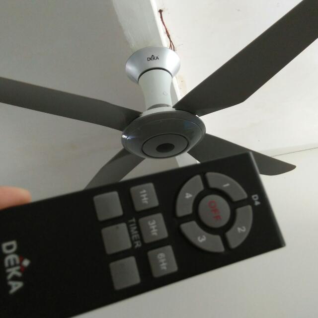 Kipas Siling Deka 4 Blade Automatik Peralatan Dapur Di Carou