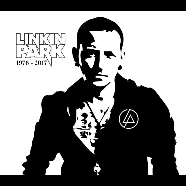 Linkin Park Vinyl Sticker Chester