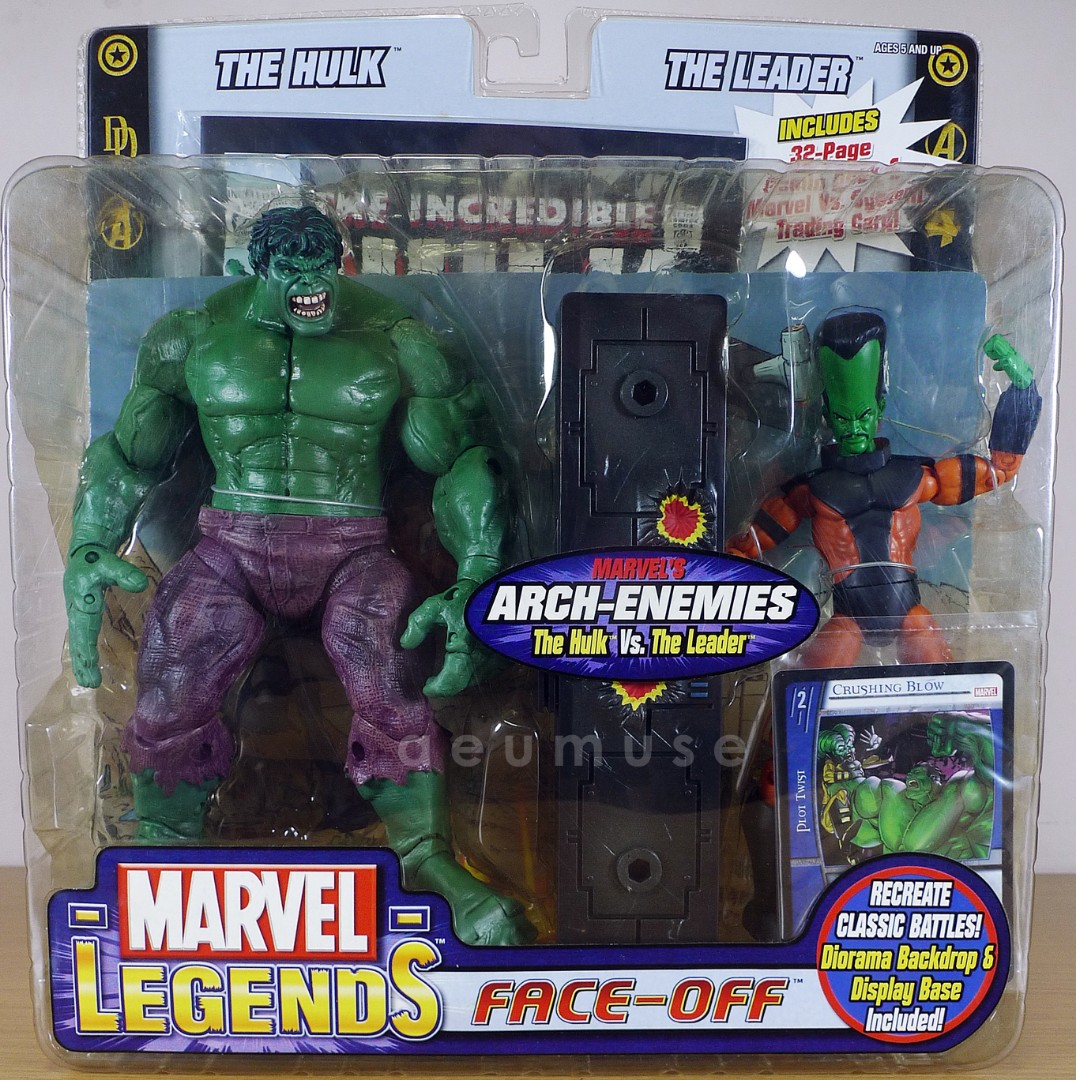 marvel legends face off hulk