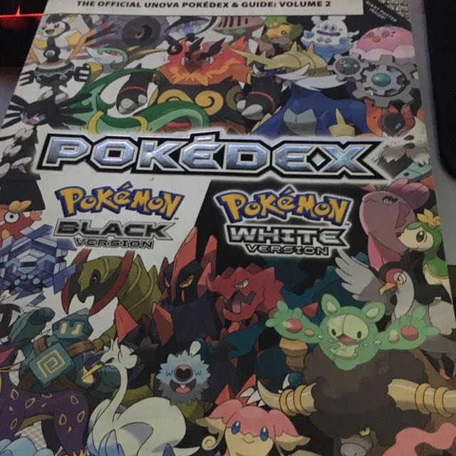 Official Pokemon Black White Official Guide Vol 2 Pokedex Toys Games Video Gaming Gaming Accessories On Carousell