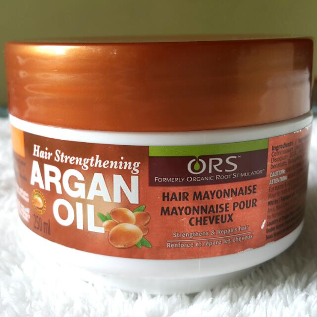 Ors Hair Strengthening Argan Oil Hair Mayonnaise On Carousell