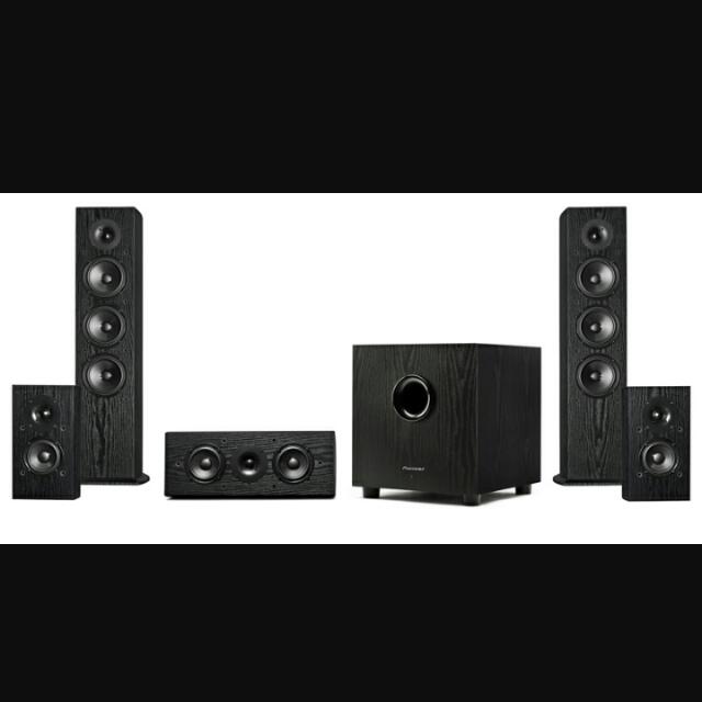 Pioneer Home Theatre Set 5.1 Channel, Audio, Soundbars, Speakers