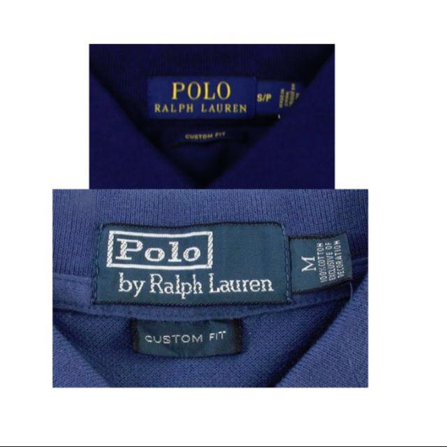 ralph lauren polo fake vs real