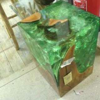 Stool Creak Green color
