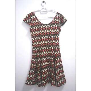 Aztec Printed Dress