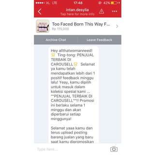 Alhamdulillah! Ketiga Kalinyaaa☺️☺️ Makasih Carousell