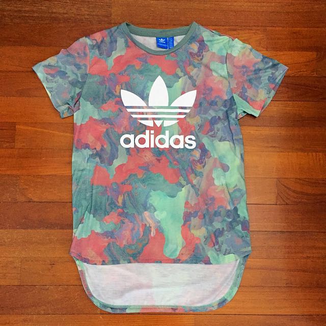 pastel camo adidas shirt
