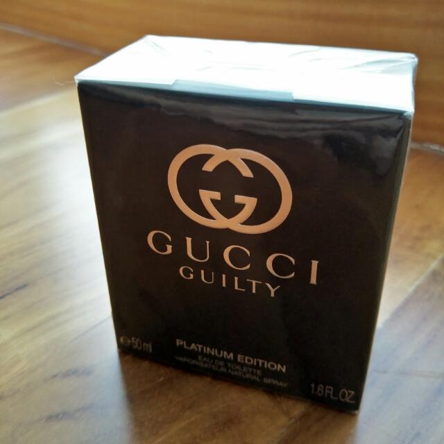 Gucci guilty sales platinum edition 50ml