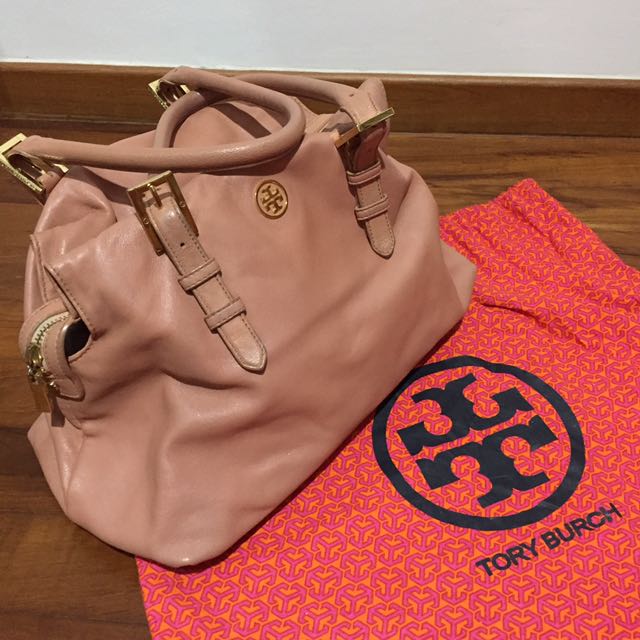 tory burch soft leather bag
