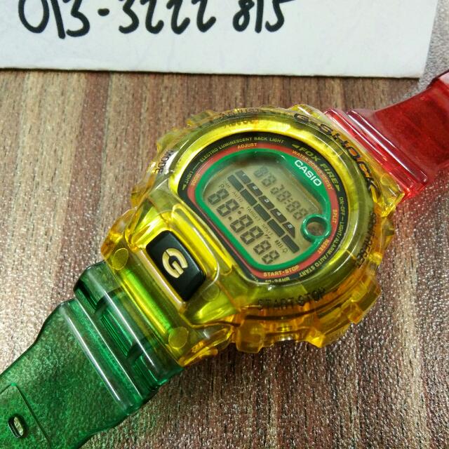 G shock rasta jelly hotsell