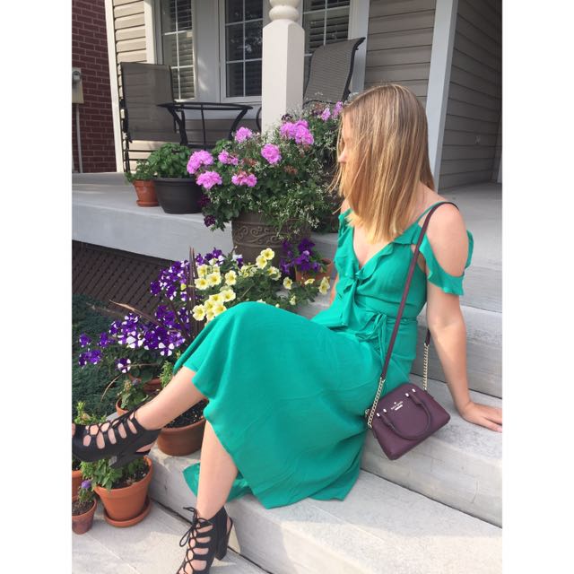 Dynamite wrap dress deals