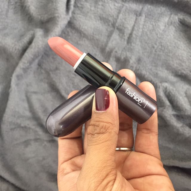 Fashion 21 Lipstick In All Day Bronze Used Once Beauty Personal Care Face Makeup On Carousell
