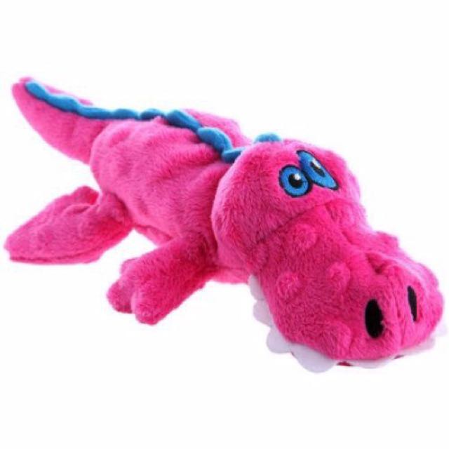 goDog Gators Squeaky Plush Dog Toy: $8, 'Almost Indestructible