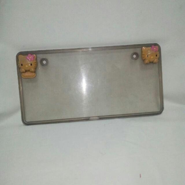 Hello Kitty License Plate Covers And Frames Auto Accessories On Carousell