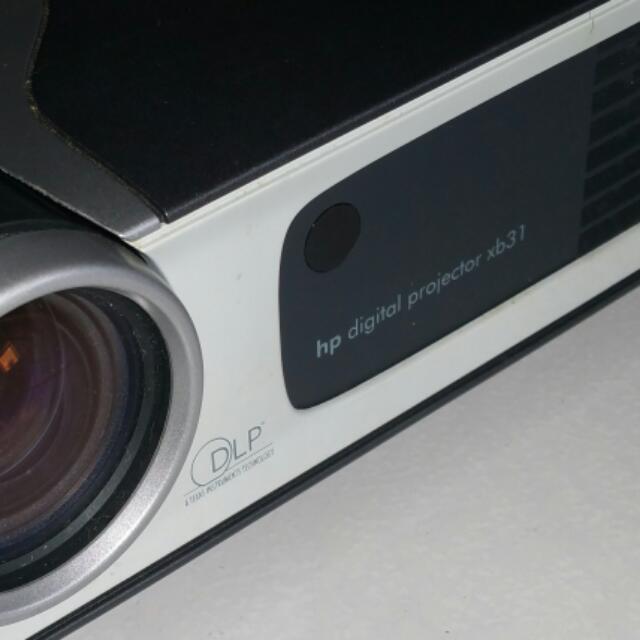 HP DLP Digital projector XB31 for sale, TV & Home Appliances, TV