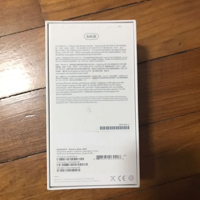 Iphone 6 64gb Box Mobile Phones Tablets Iphone Iphone 6 Series On Carousell