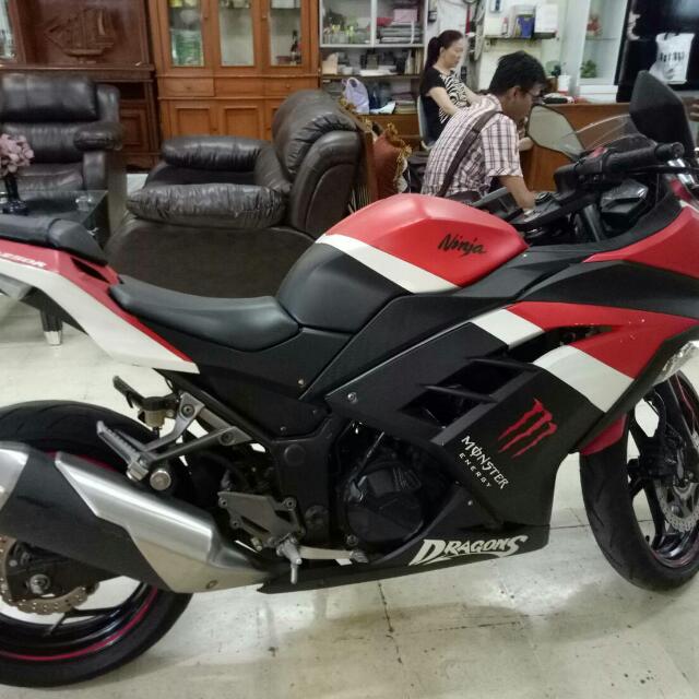 Kawasaki Ninja 250 Fi Abs Merah Km Rendah Bandung Motorbikes On