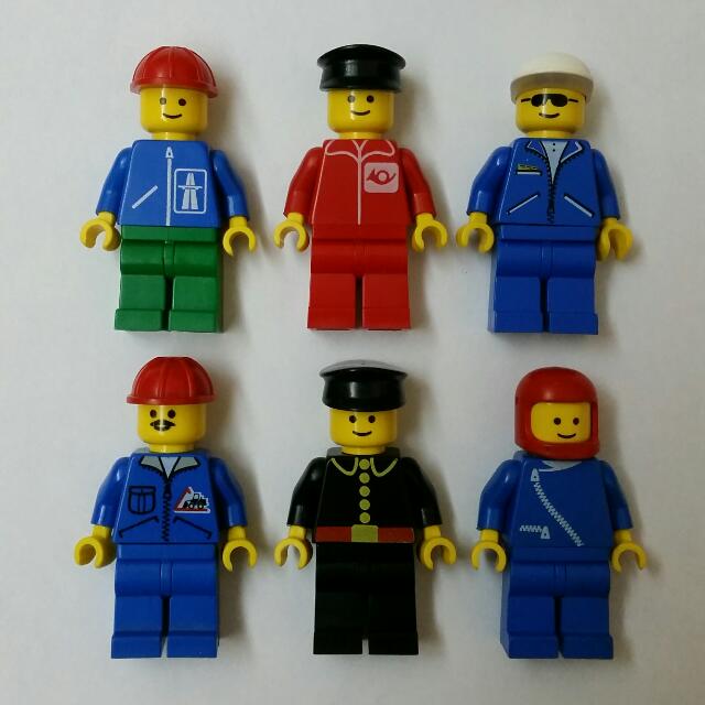 Vintage lego figures sales