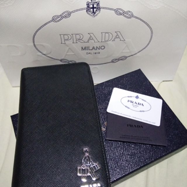 Prada key case, Luxury, Bags & Wallets on Carousell