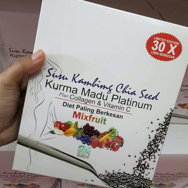 Susu Kambing Kurma Madu Platinum Mixfruit Skkm Food Drinks Drinks On Carousell